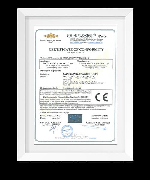 621-CI-32015 certificate